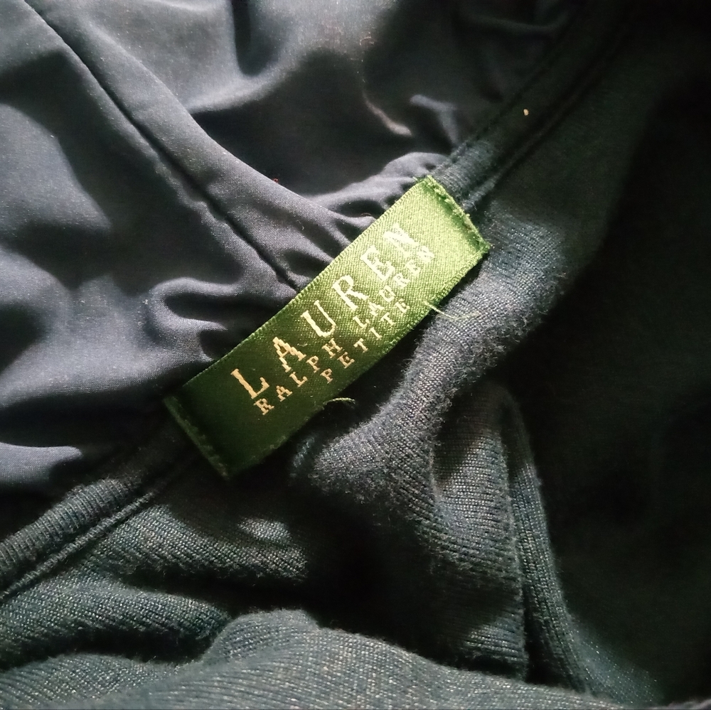 Ralph Lauren Navy Blue Hooded Zip-Up Jacket - Picture 6 of 9